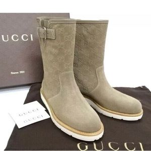 Gucci Beige Winter & Rain Boots
